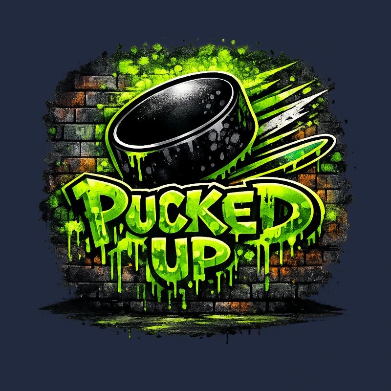 Néon graffiti décoiffé