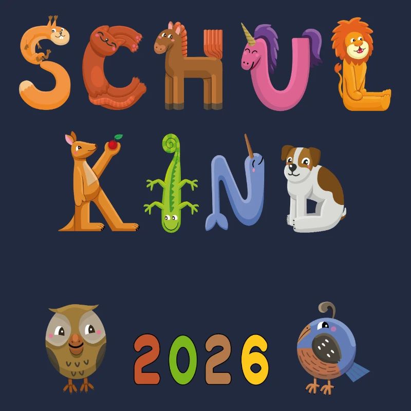 Schule 2026  Bunte Buchstabenwelt