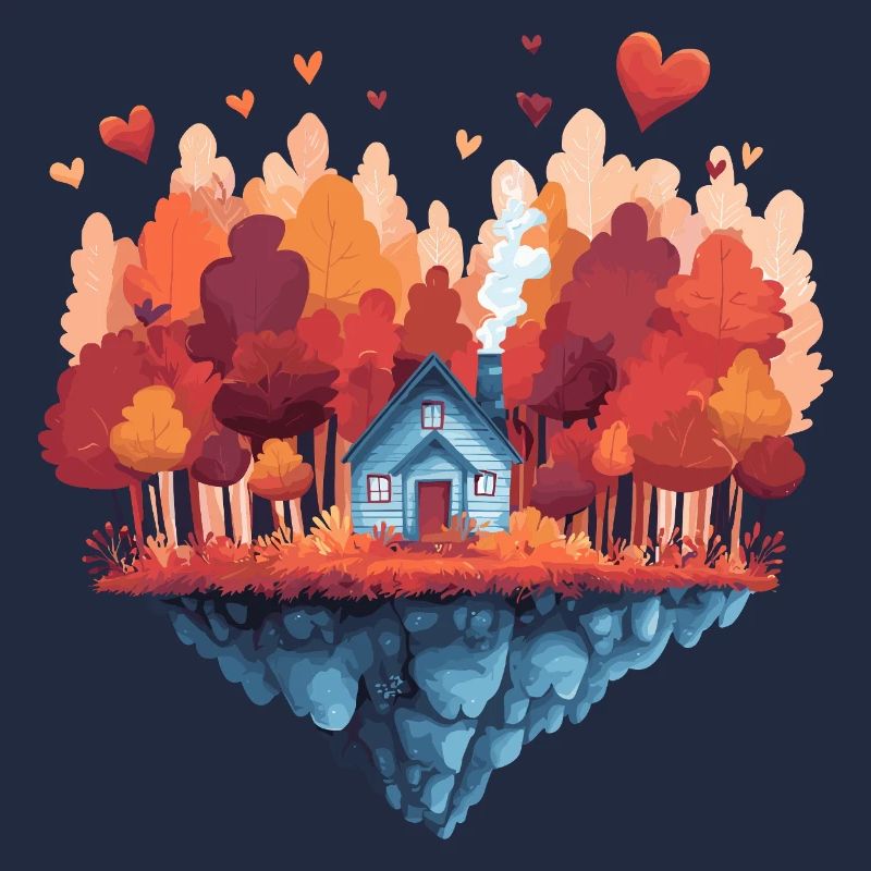 Rêve de la Maison de l’Île d’Automne