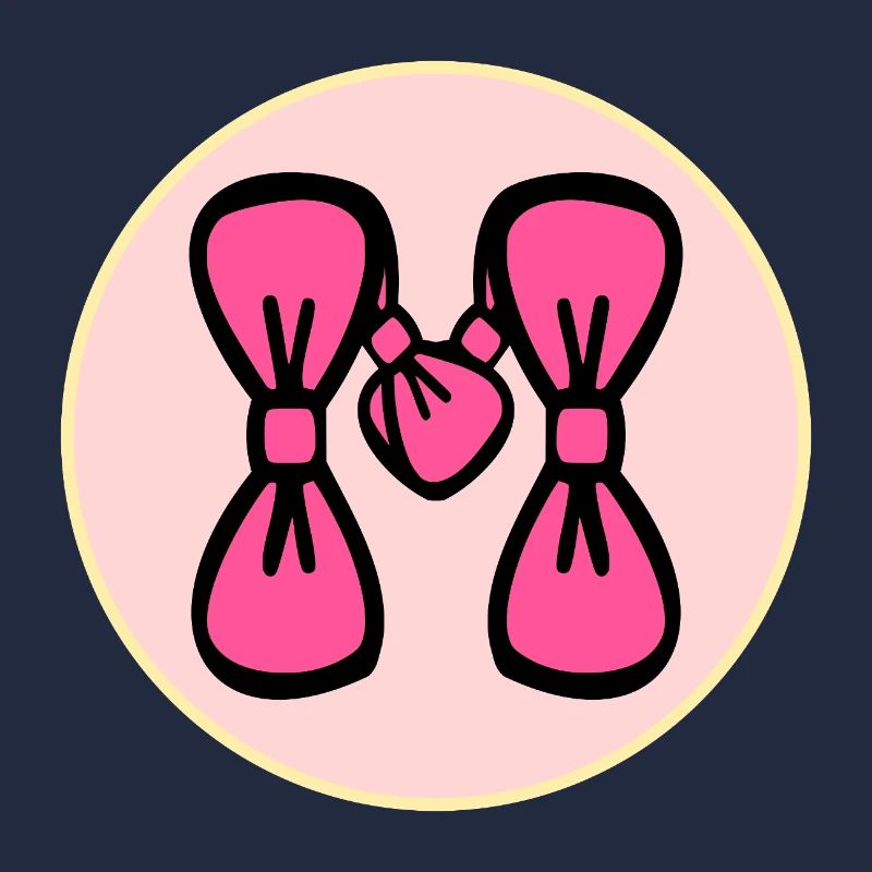 Letter M - Hair Bow First Name
