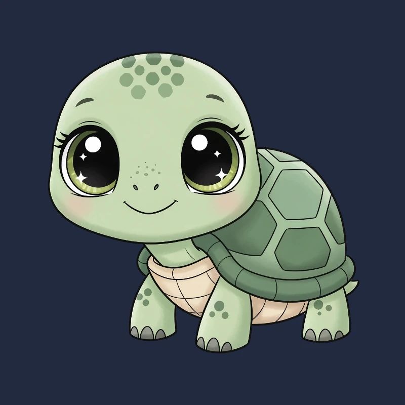 Mint Green Cuddly Turtle