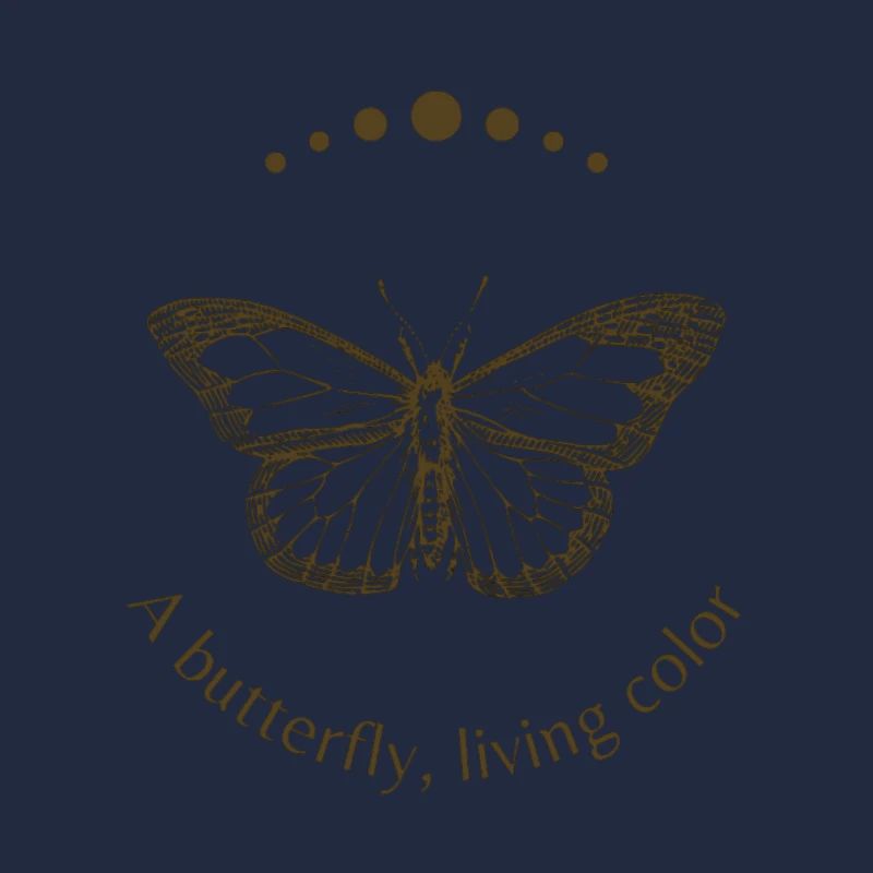 Schmetterling im Goldenen Bogen