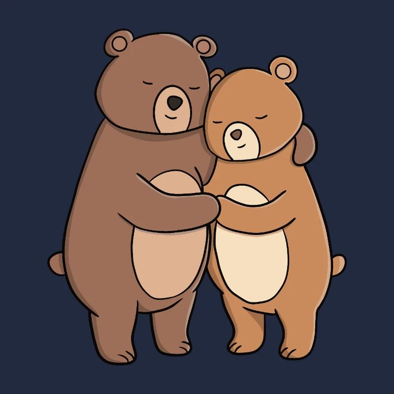 Cute Cuddly Loving Bears