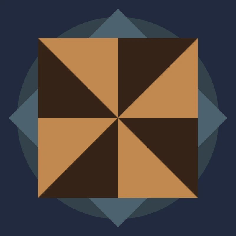 PYRAMIDENKERNGEOMETRIE | Grundformen-Artwork