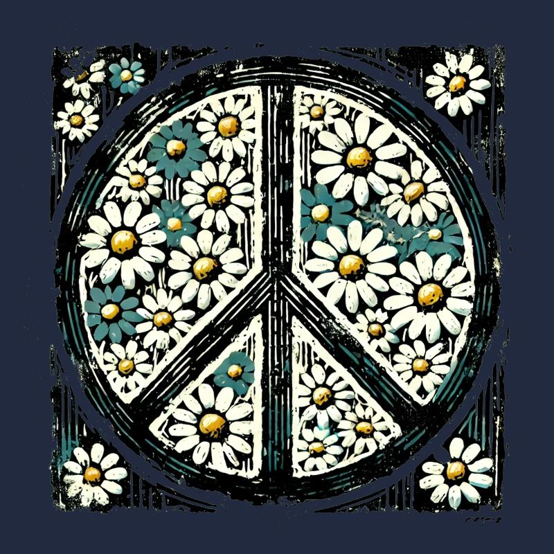 Daisy Peace Blumenemblem