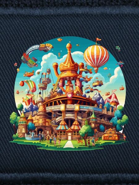 Fantasiepark Luftschiff-Karussell