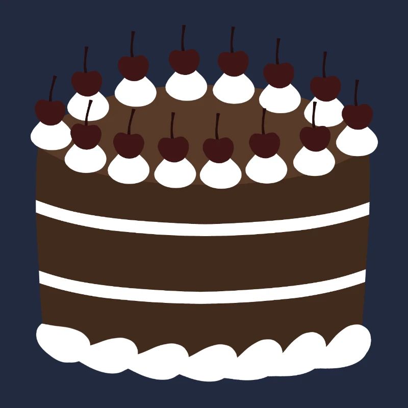 Cherry Chocolate Black Forest Layer Cake
