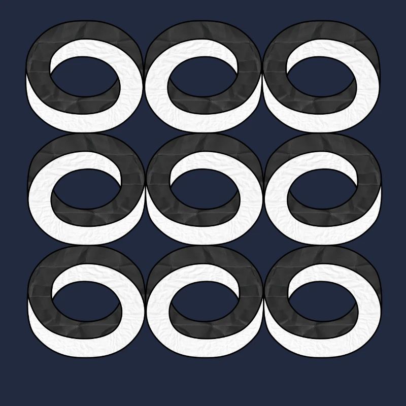 Optical Illusion Circles Texture