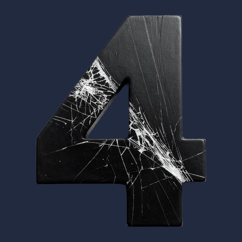 Zerbrochene Vier Muster