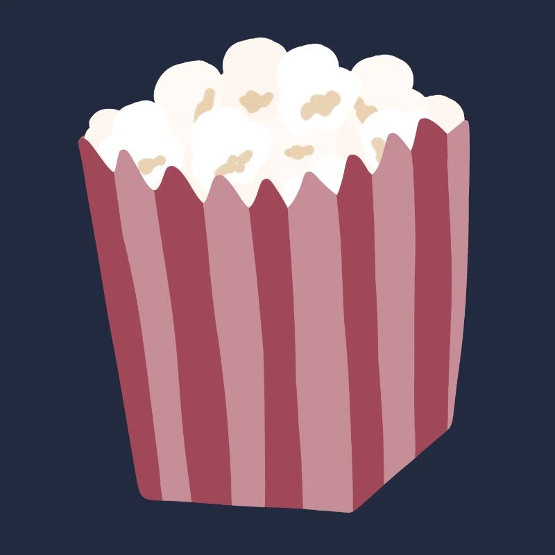 Popcornbox-Illustration