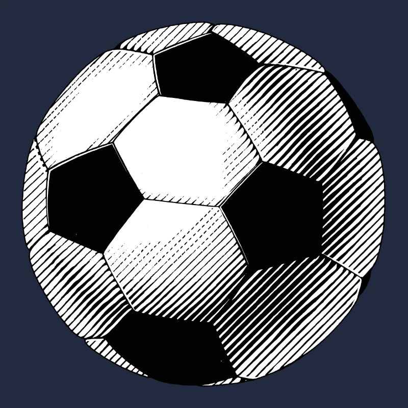Ballon Esquisse Noir et Blanc