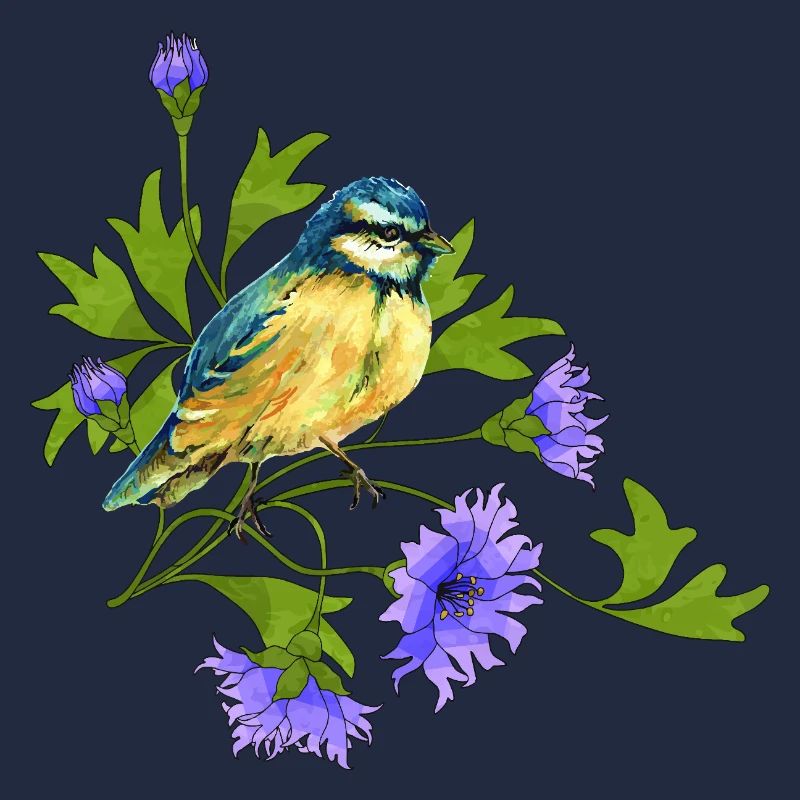 Oiseau coloré