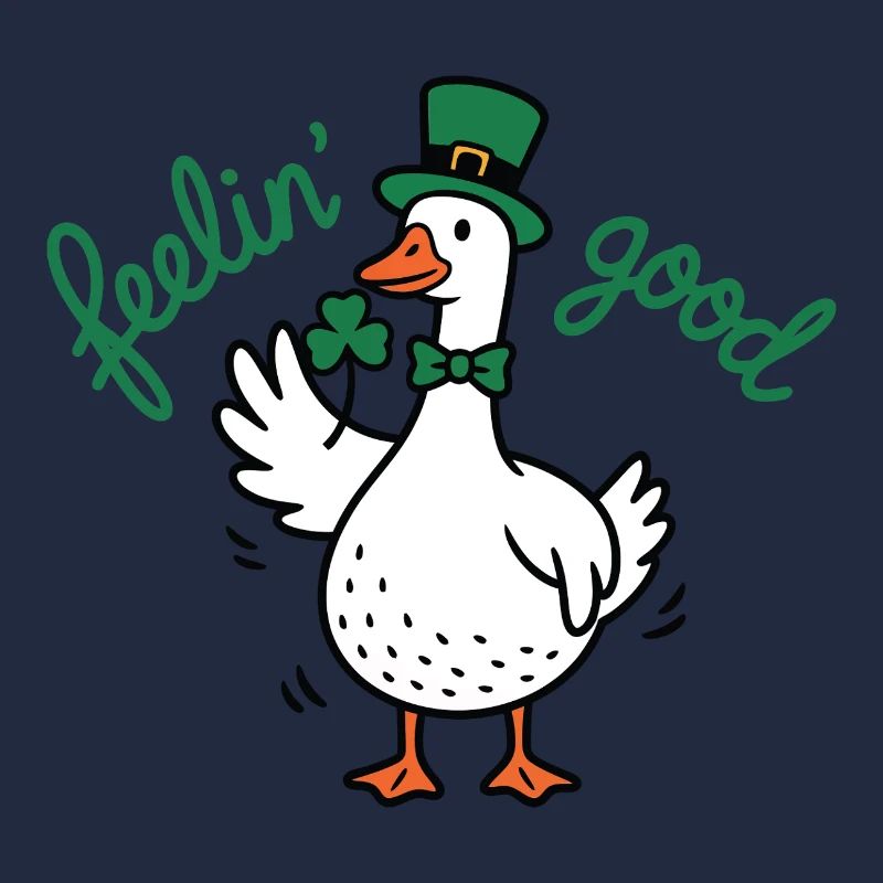 Glücksduck-Leprechaun-Geist