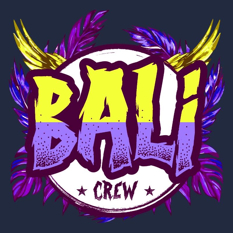 Équipage de Bali coloré