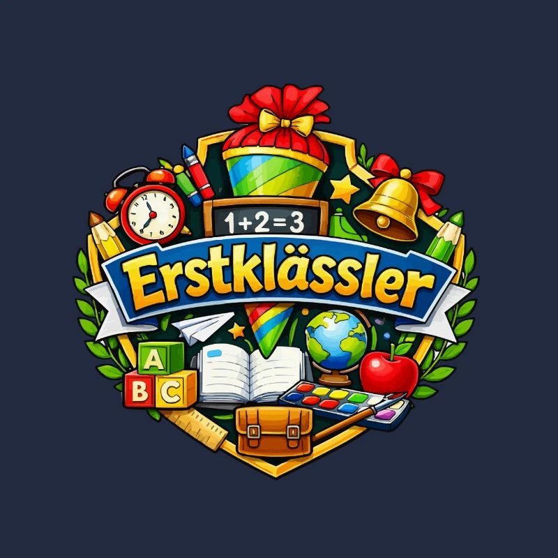 Erstklässler Lernen Schule