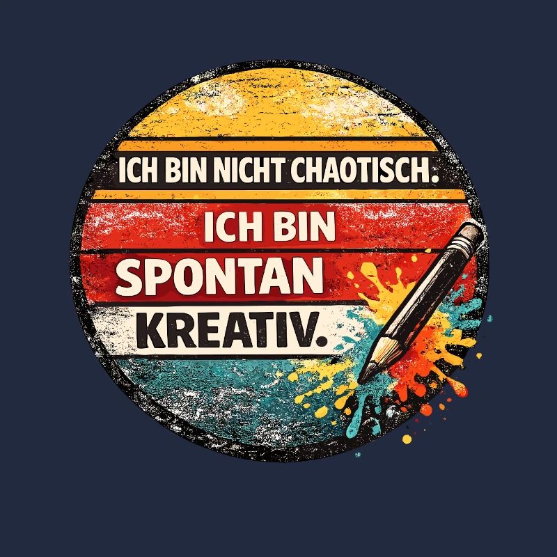 Spontaneously creative: Not chaotic