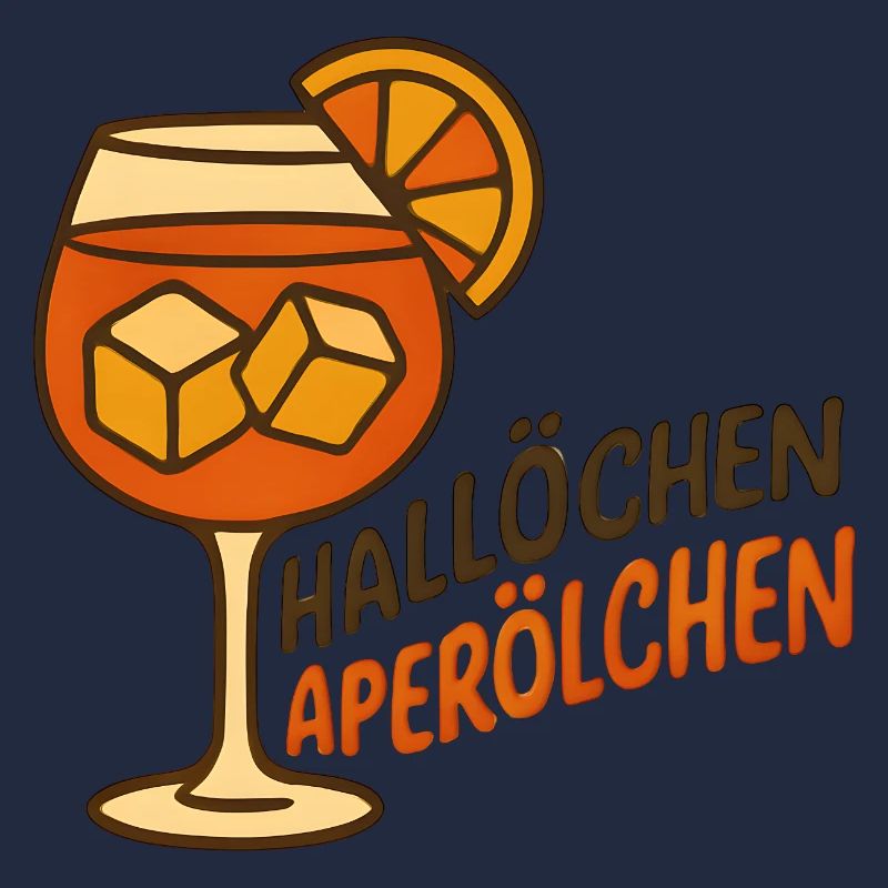 Hallöchen Aperölchen Party Spritz Geschenkidee