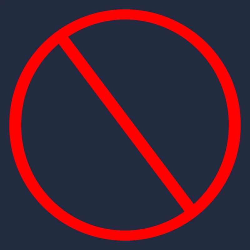 Panneau d’interdiction Panneau d’avertissement d’interdiction