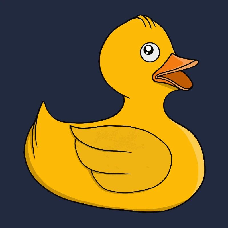 Sonnenrige Gummiente