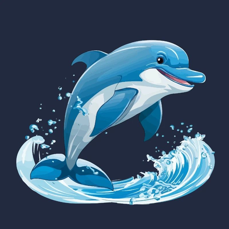 Dolphin Hydropower Illustration