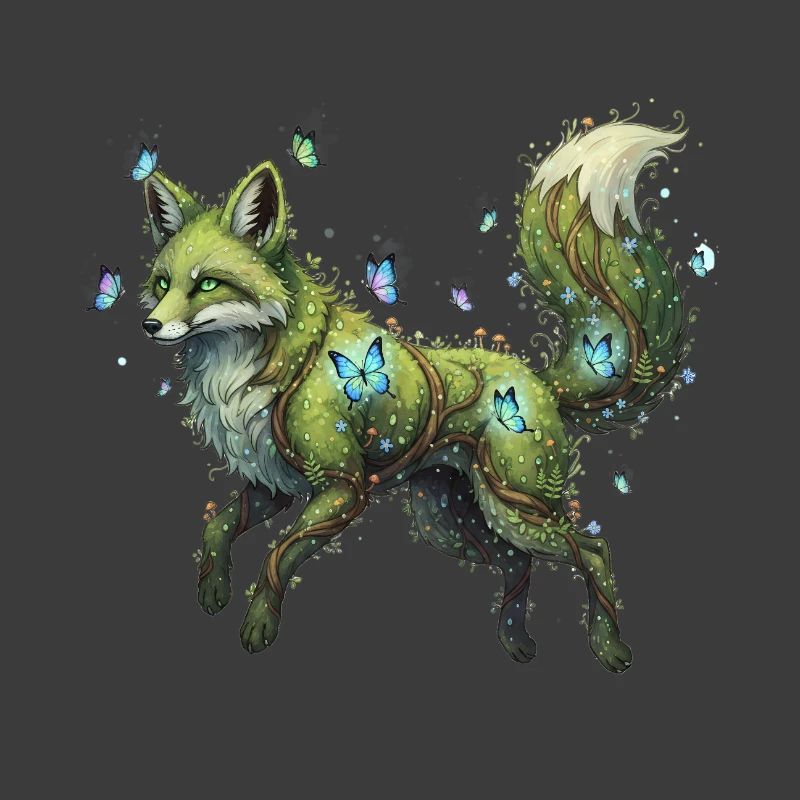 Green Fox Magic Butterfly