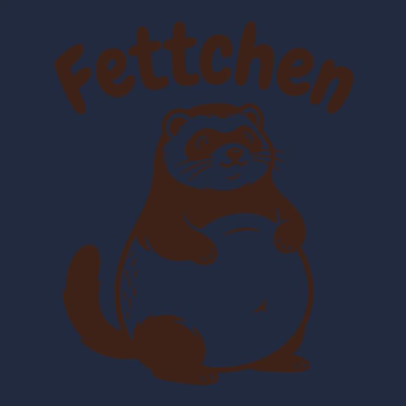 Frettchen - Fettchen mit dicken Bauch