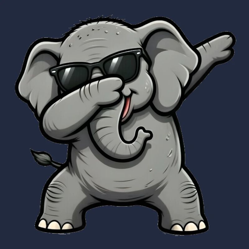 Éléphant de dab