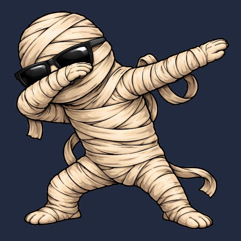 Dabbing Mummy