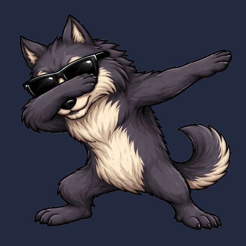Dabbing Werwolf