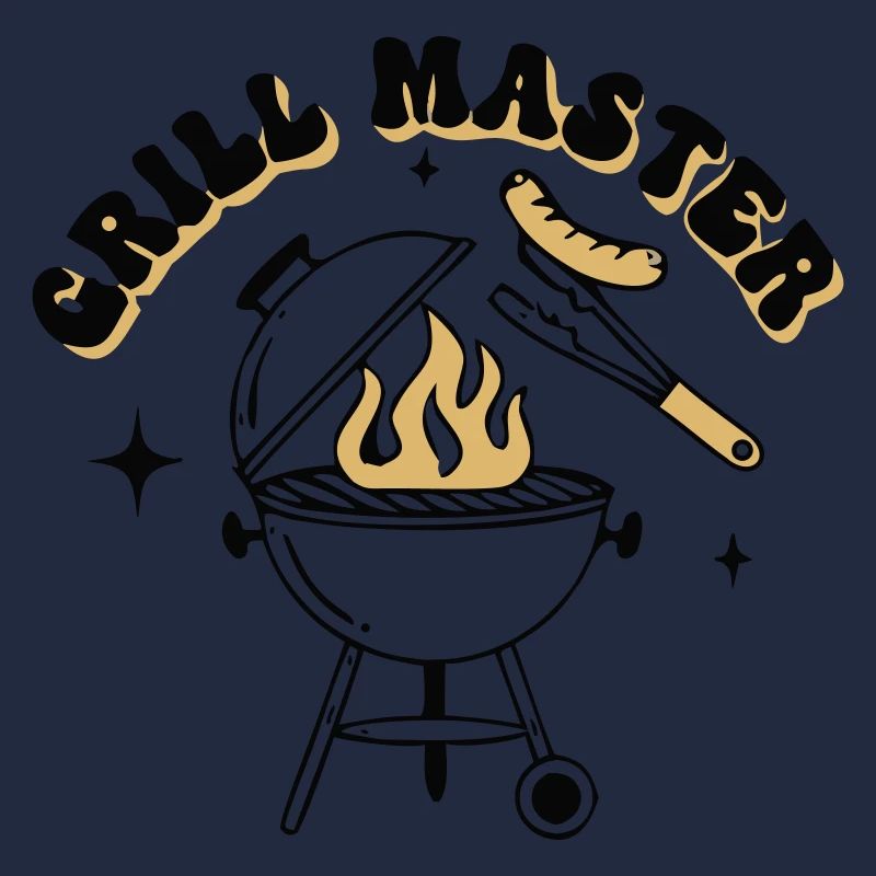 Witziger Grill Master BBQ Papa