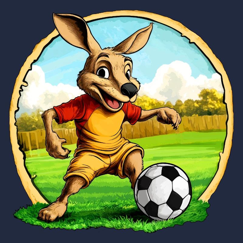 Fussballer Känguru