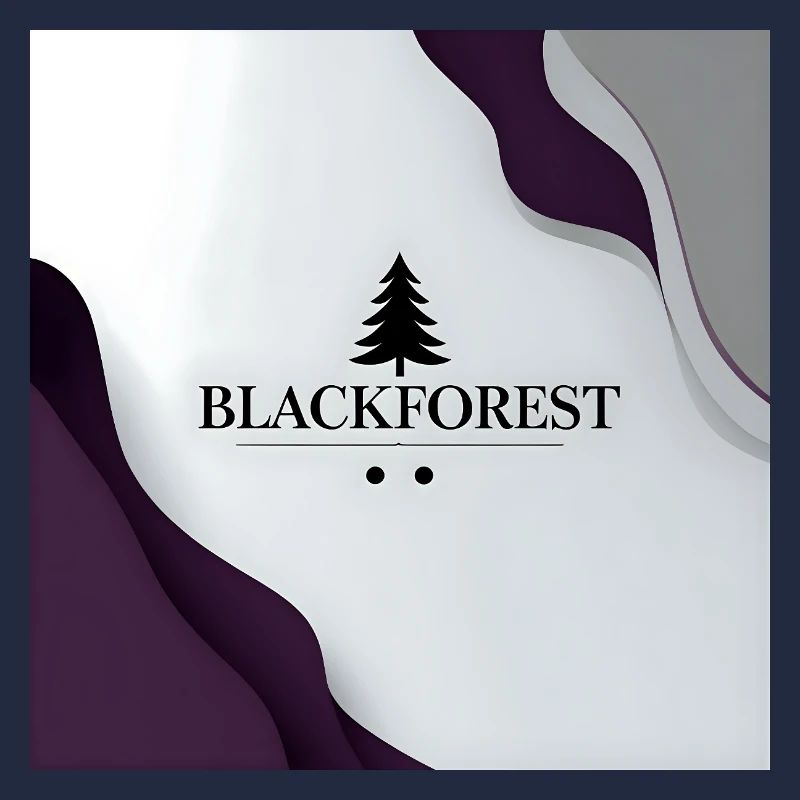 Blackforest Baum Logo Kontrast