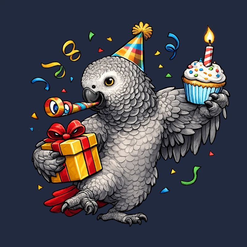 Graupapagei Geburtstag