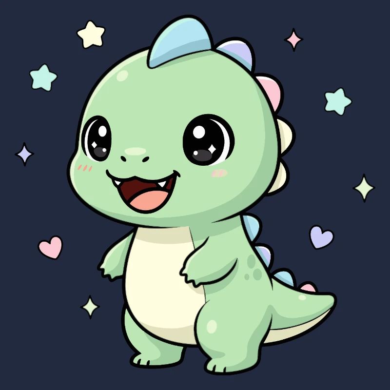 Pastel Dino Star Magic