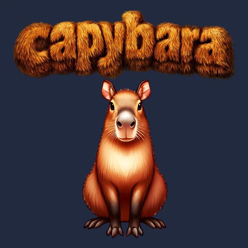Hairy Capybara Artwork