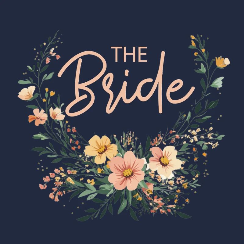 THE BRIDE! BOHO BLUMEN