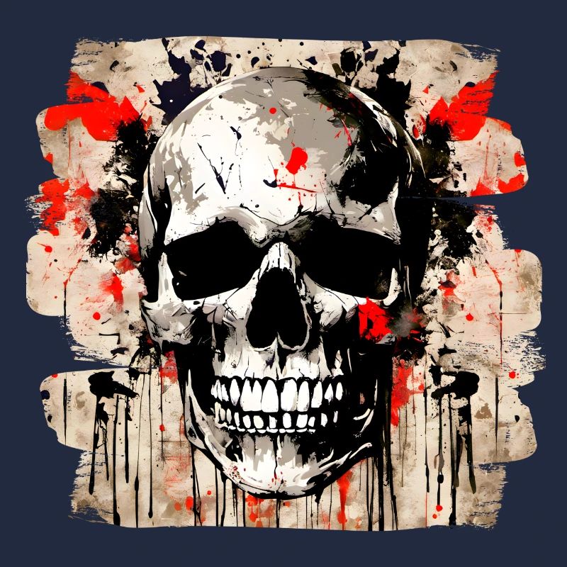 Skull Graffiti Explosion