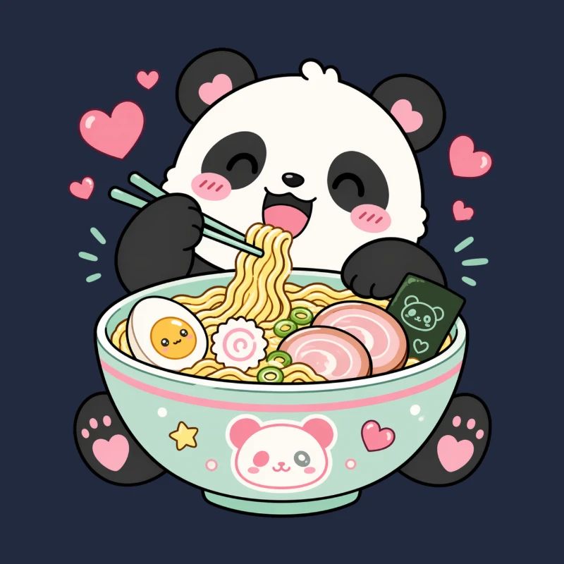 Kawaii Panda Ramen