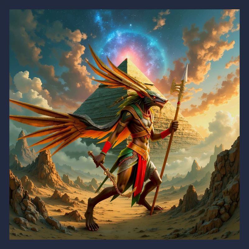Gardien ailé de la pyramide