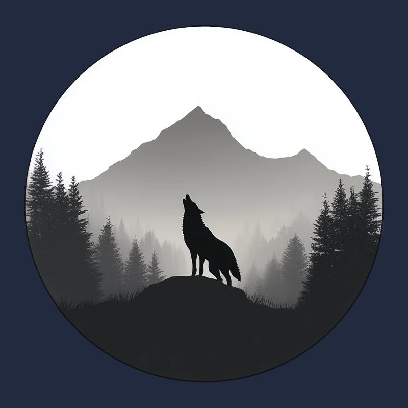 loup sauvage logo