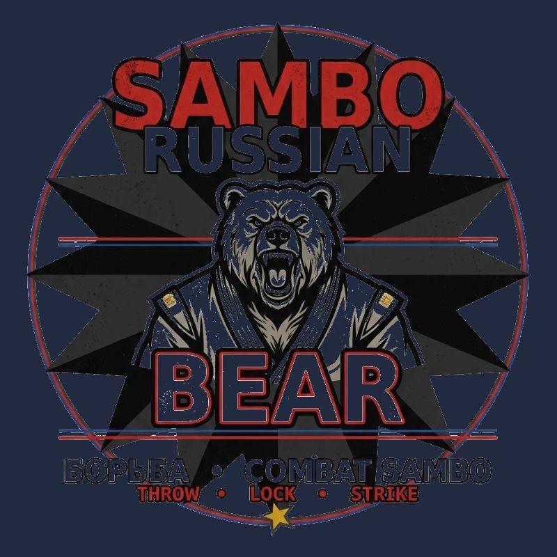 Sambo Bear Russischer Kampfbär
