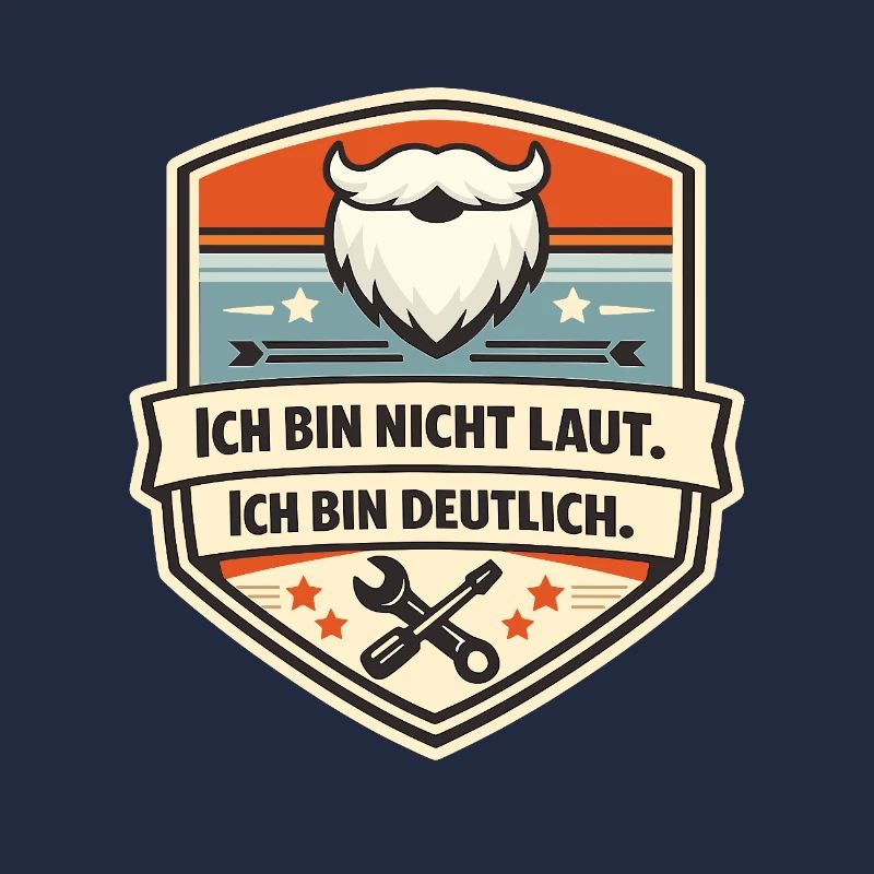 Ich bin nicht laut, ich bin deutlich