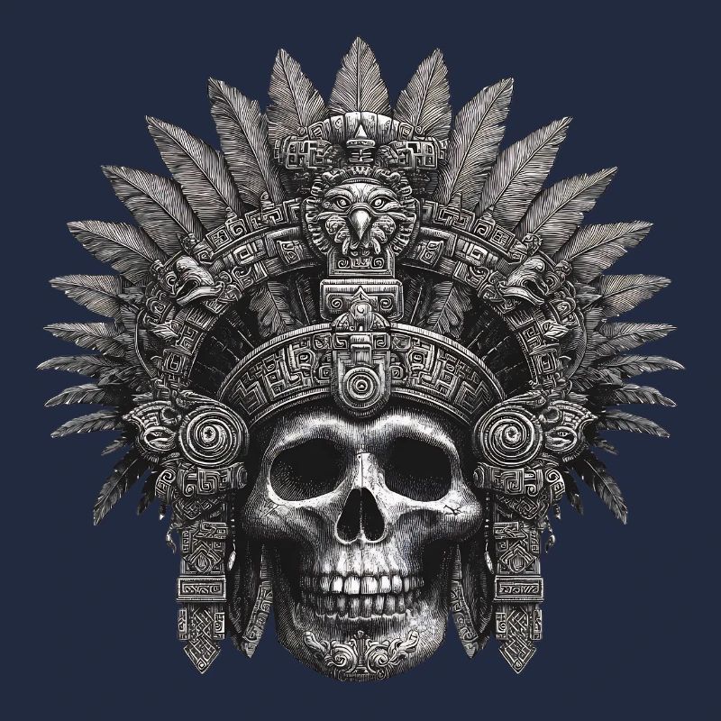 Mayan Warrior Aztec Design