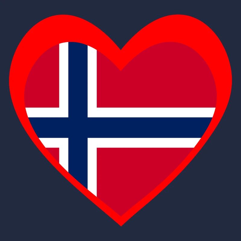 Norge Hjerte – Kjærlighet til Norge