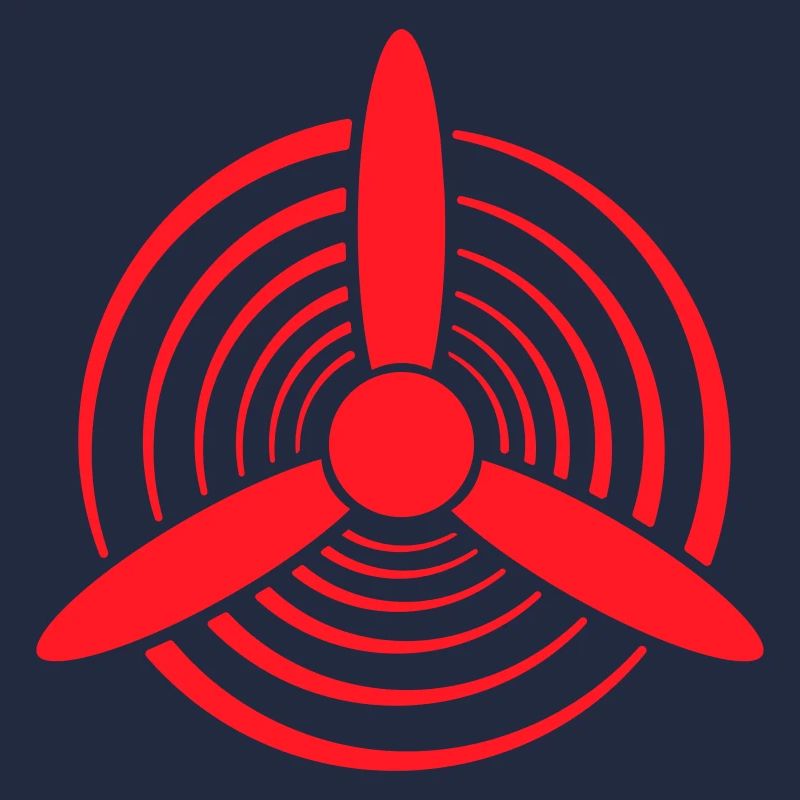 Roter Propeller