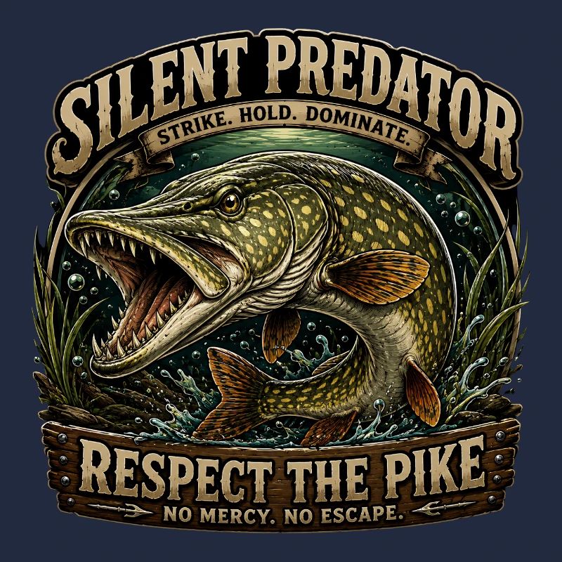 Silent Predator – Aggressives Hechtfang-Design