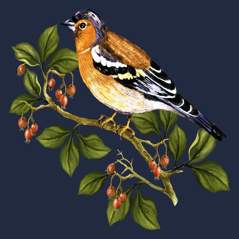 Bunter Vogel