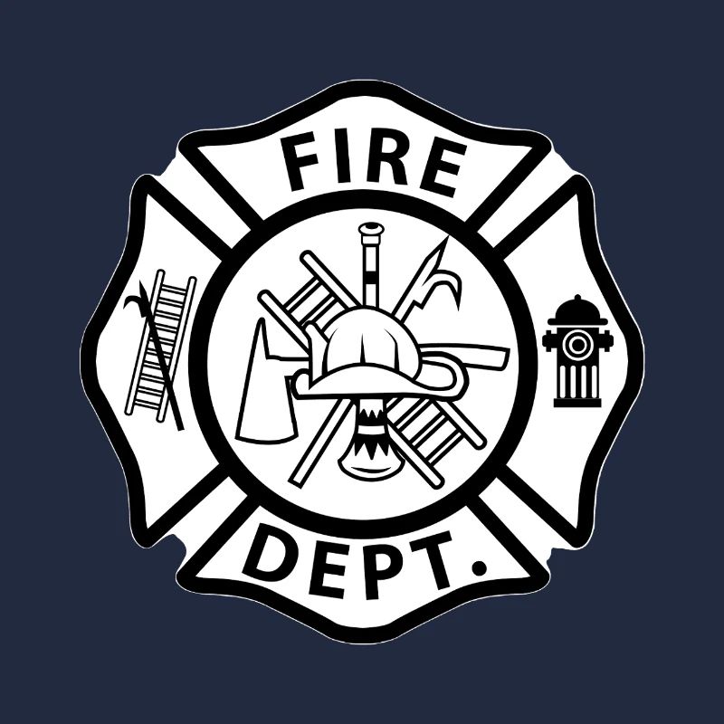 Emblème de l’insigne des pompiers