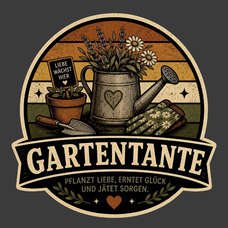 Gartentante Retro