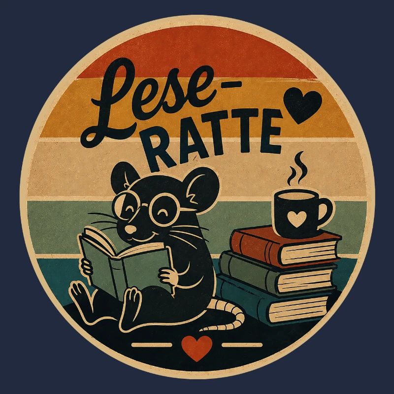 Leseratte Retro